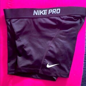 Nike Pro Black Athletic Shorts